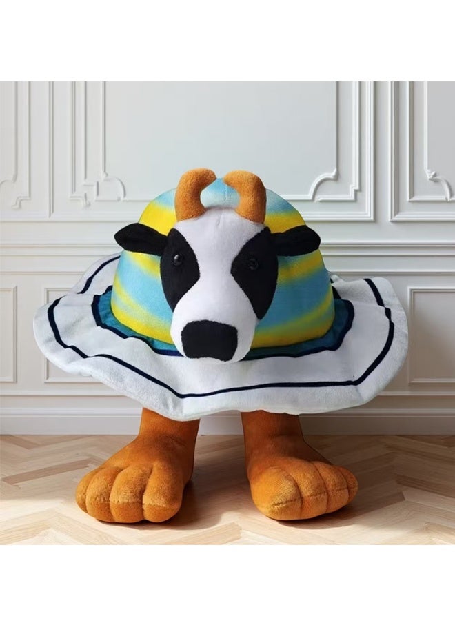 Tung Tung Tung Sahur Plushies لعبة 10 بوصة للمشجعين هدية ، وسادة حيوانات محشوة ناعمة لديكور غرفة النوم للأطفال المنزلية ، خيار عيد ميلاد للفتيان والبنات الحيوانات المحشوة للبقر - Image 1