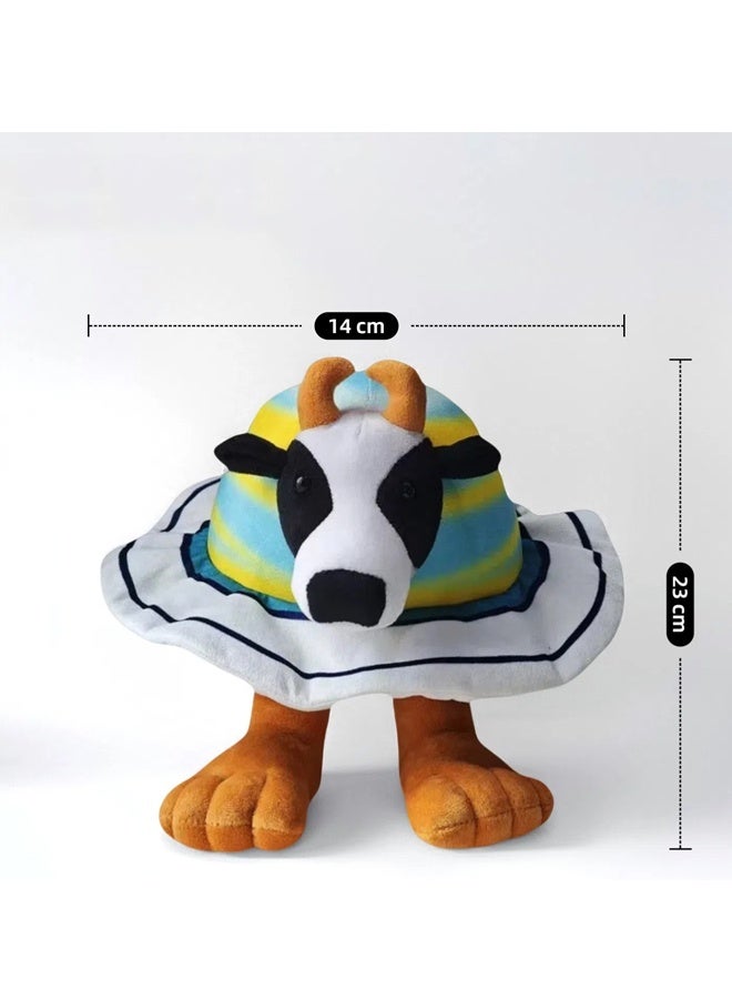 Tung Tung Tung Sahur Plushies لعبة 10 بوصة للمشجعين هدية ، وسادة حيوانات محشوة ناعمة لديكور غرفة النوم للأطفال المنزلية ، خيار عيد ميلاد للفتيان والبنات الحيوانات المحشوة للبقر - Image 4