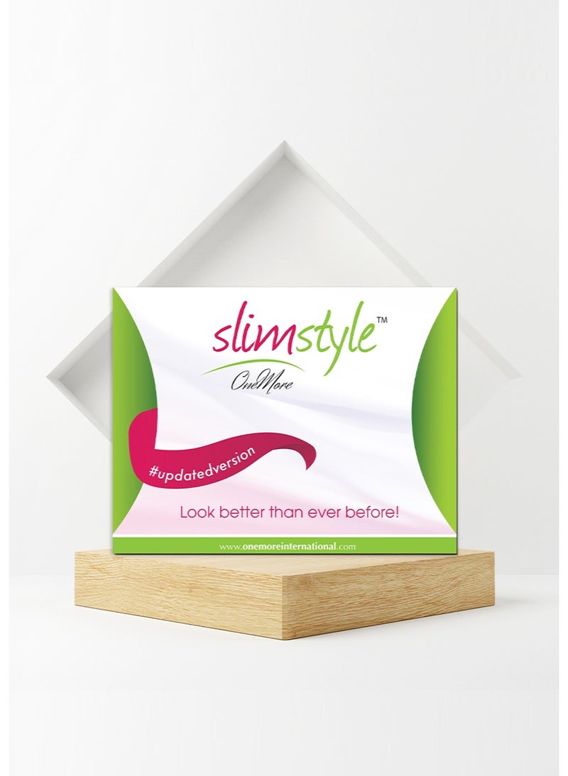 One More Slim Style Transdermal Patches 30 Pieces - Discreet Slimming-Support Body Patches with Garcinia Green Tea Guarana & L-Carnitine, Convenient Companion to a Diet & Exercise Routine