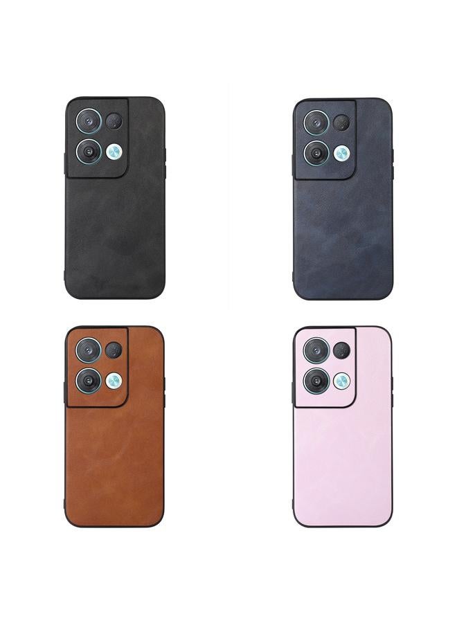 S-TOP Case For OPPO Reno8 Pro 5G China Cowhide Texture PU Phone Case - Image 3
