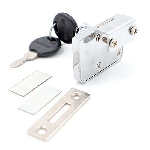 DiER for IKEA DETOLF Argos Glass Duty Cabinet Lock Hinged Glass Display Cabinets - Image 4