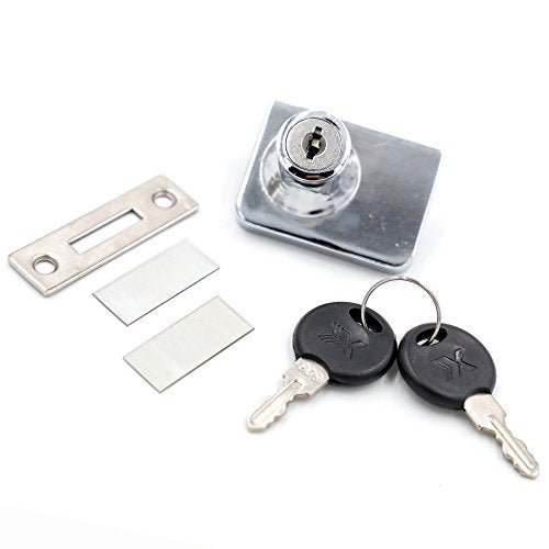 DiER for IKEA DETOLF Argos Glass Duty Cabinet Lock Hinged Glass Display Cabinets - Image 2