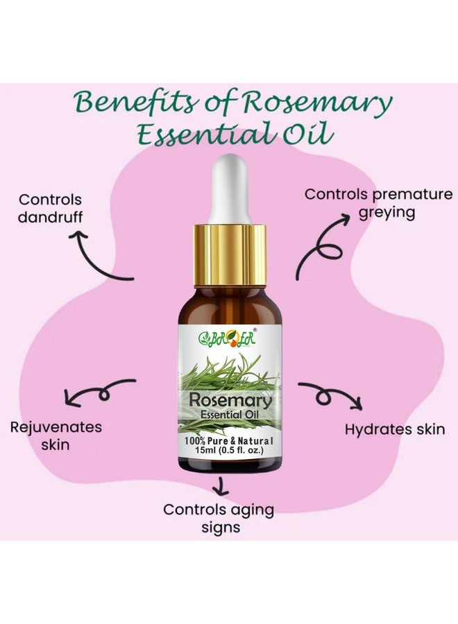 BROER Rosemary Essential Oil and Lemon Essential Oil Combo Pack for Hair Growth, Moisturizing Skin, Hair Nourishment - 100% Pure, Natural & Undiluted Refreshing Essential Oils (pack of 2) 30ml - Image 4