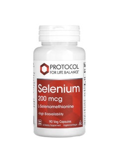 Protocol For Life Balance Protocol for Life Balance, Selenium, 200 mcg, 90 Veg Capsules 