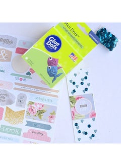 Glue Dots Mini Dots Doublesided 316" 300 Dots Diy Craft Glue Tape Sticky Adhesive Glue Points Liquid Hot Glue Alternative Clear  - Image 3