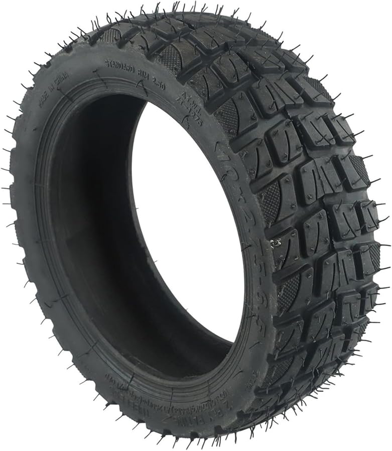 2 قطعة إطار سكوتر كهربائي 10 بوصة مقاوم للثقب ومتين بدون أنبوب - Image 1