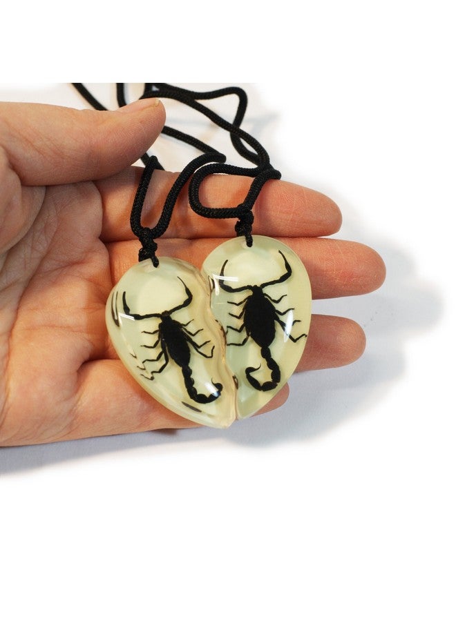 REALBUG Sp2213 Heart Necklace, Black - Image 2