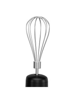 Mienta The Mienta 450W 5-in-1 Hand Blender Set includes a vegetable and meat chopper, a measuring cup, a stainless steel hand blender, and an egg beater. The stainless steel shaft, whisk, beater, grating and slicing disc, dough knife, and mincing knife expand the possibilities, allowing you to easily explore new recipes and techniques. Available in black, white, and multi-color  - Image 4