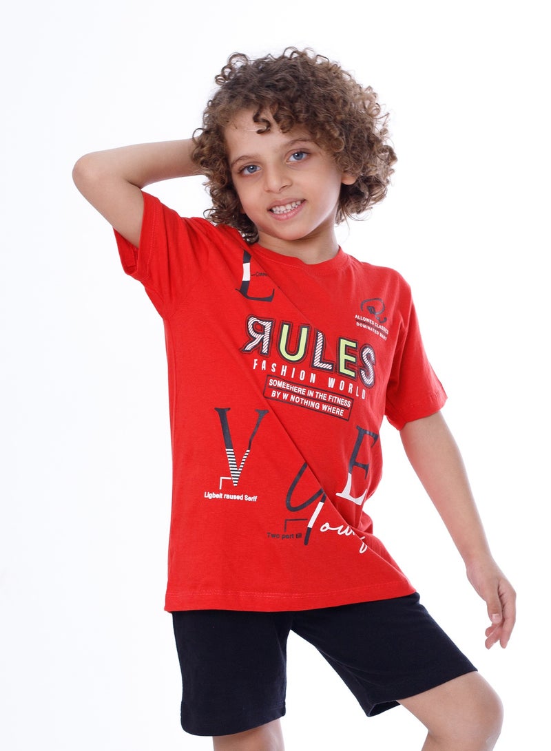 BEBO Boys Half Sleeves T-Shirt  - Image 1