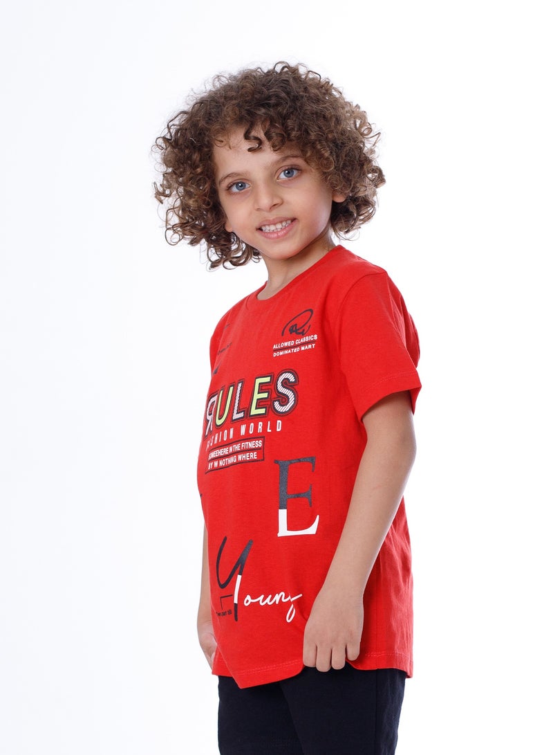 BEBO Boys Half Sleeves T-Shirt  - Image 2