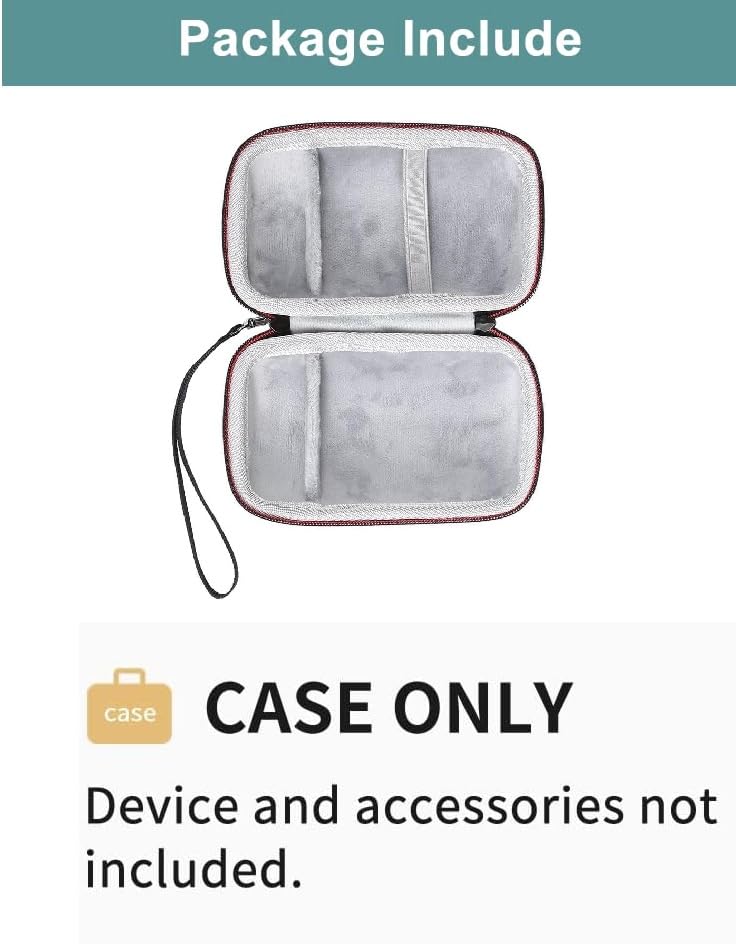 VERTUS Pvc Portable Carrying Case Cover For Sony Srs-Xb100 / Xb13 Wireless Bluetooth Portable Speaker (Hard|Eva|Black) (Speaker Is Not Included) - Image 2