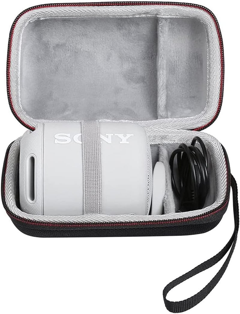 VERTUS Pvc Portable Carrying Case Cover For Sony Srs-Xb100 / Xb13 Wireless Bluetooth Portable Speaker (Hard|Eva|Black) (Speaker Is Not Included) - Image 1