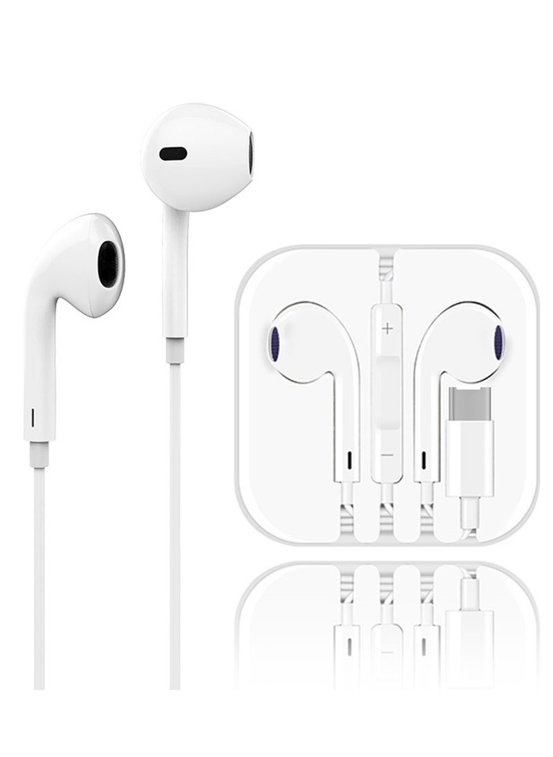 Youque - for Samsung Galaxy S24 S25 Series Set with Storage Bag, Including 45W PD Adapter, USB Type-C to Type-C Cable 2M, One Type-C Ear Buds Gift, Suitable for Samsung Galaxy S24 S25/ S24 S25 Plus/S24 S25 Ultra/S24FE White - Image 1