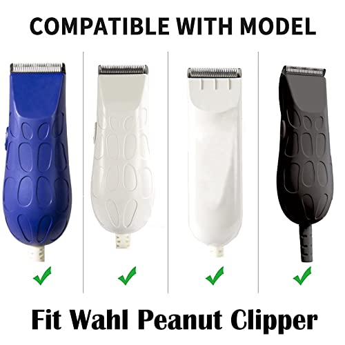 Sodaer 2 Pack Professional Peanut Clipper/Trimmer Snap On Replacement Blades #2068-300 - Compatible with Wahl Peanut Hair Clipper/Trimmer, White - Image 5