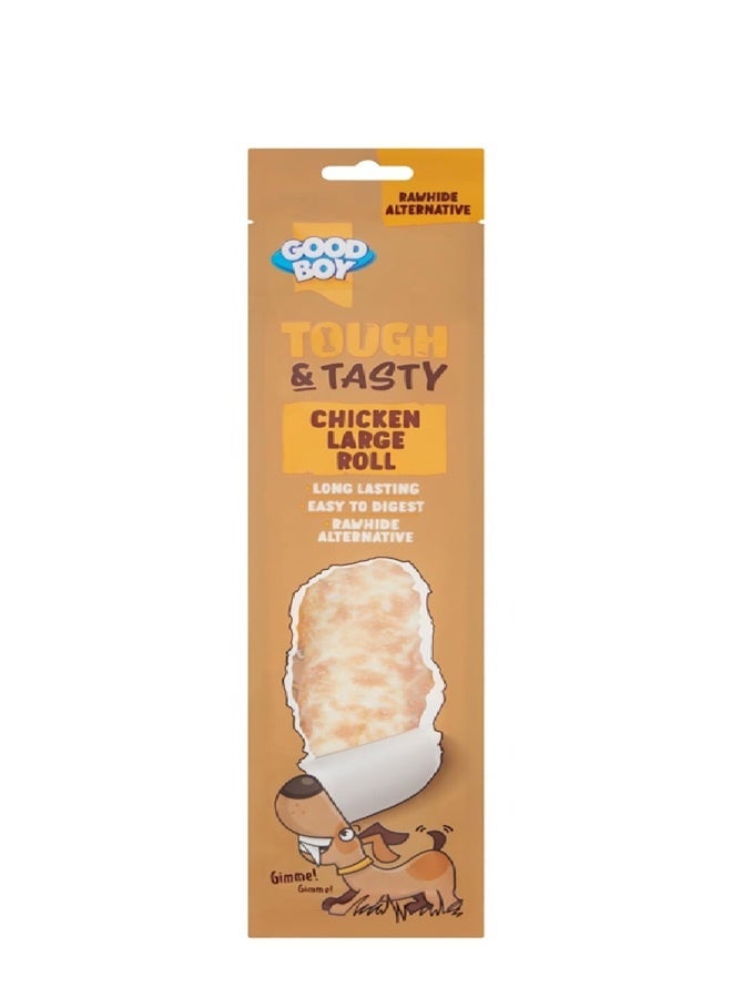 Tough And Tasty Large Chicken Roll - 80G