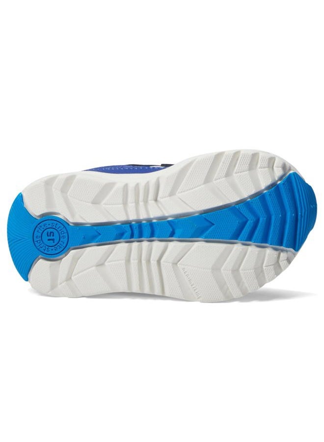 Stride rite Unisex-Child M2p Bolt Sneaker, Blue, 5 Little Kid - Image 3