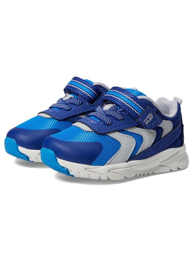 Stride rite Unisex-Child M2p Bolt Sneaker, Blue, 5 Little Kid - Image 1