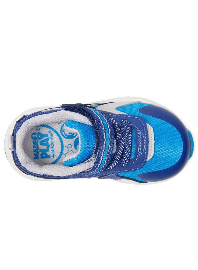 Stride rite Unisex-Child M2p Bolt Sneaker, Blue, 5 Little Kid - Image 2