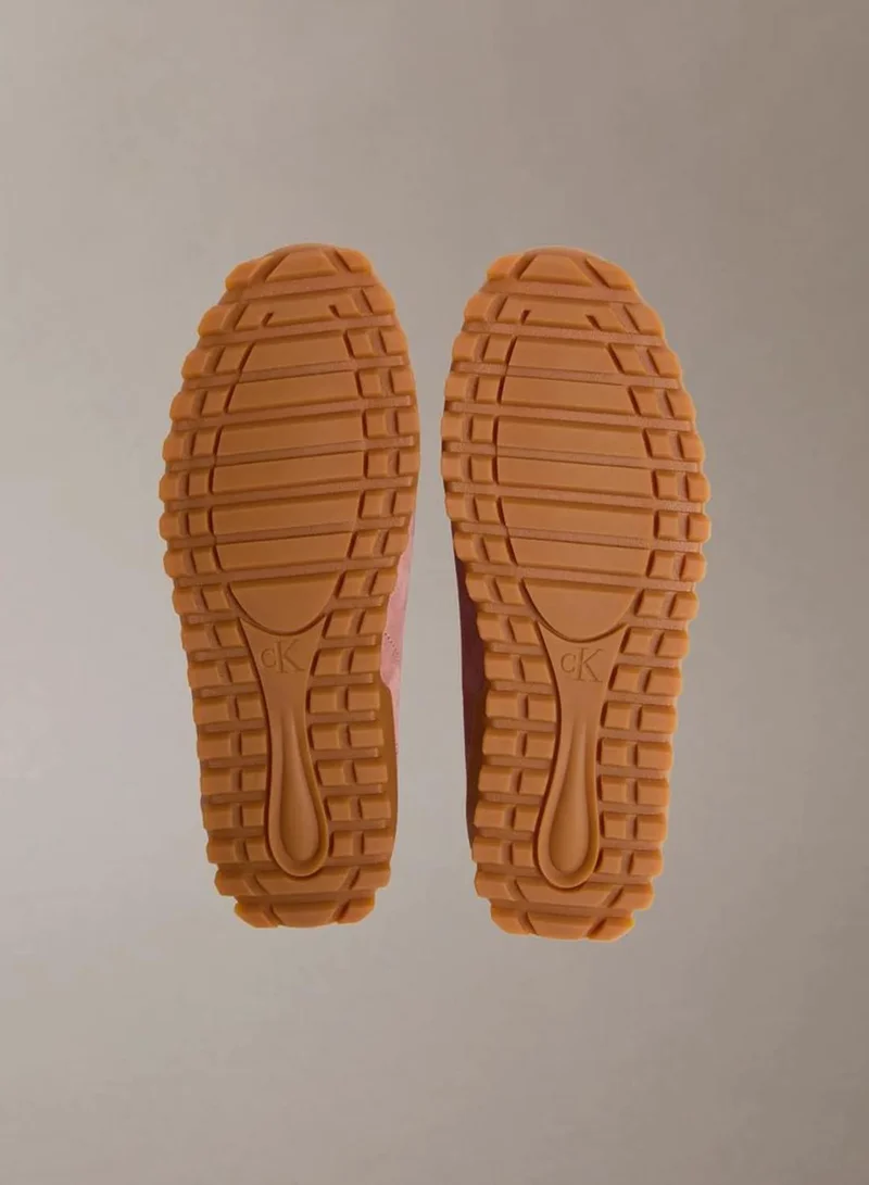 Calvin Klein Blush Murcia - Suede Organza Runner Trainers for Women | Best Price UAE