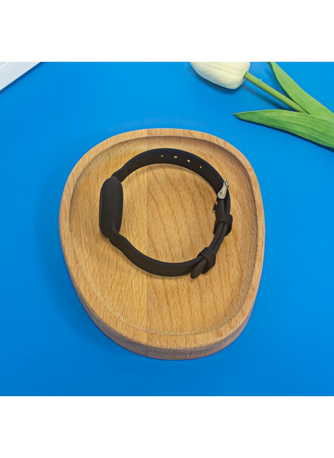 Generic - Suitable For Apple For Apple AirTag Anti-loss Device Silicone Pet Neck Solid Color Simple Long Neck Strap Anti-drop Shell-Color:Blue-Applicable Model:Q92 - Image 1
