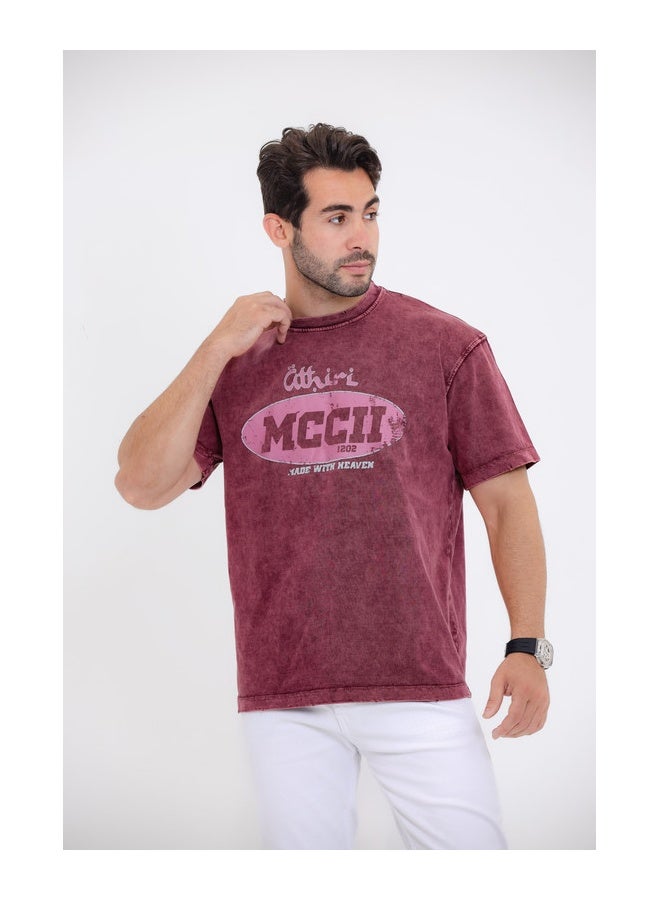 WHITE RABBIT Chest Printed Cotton T-Shirt  - Image 1