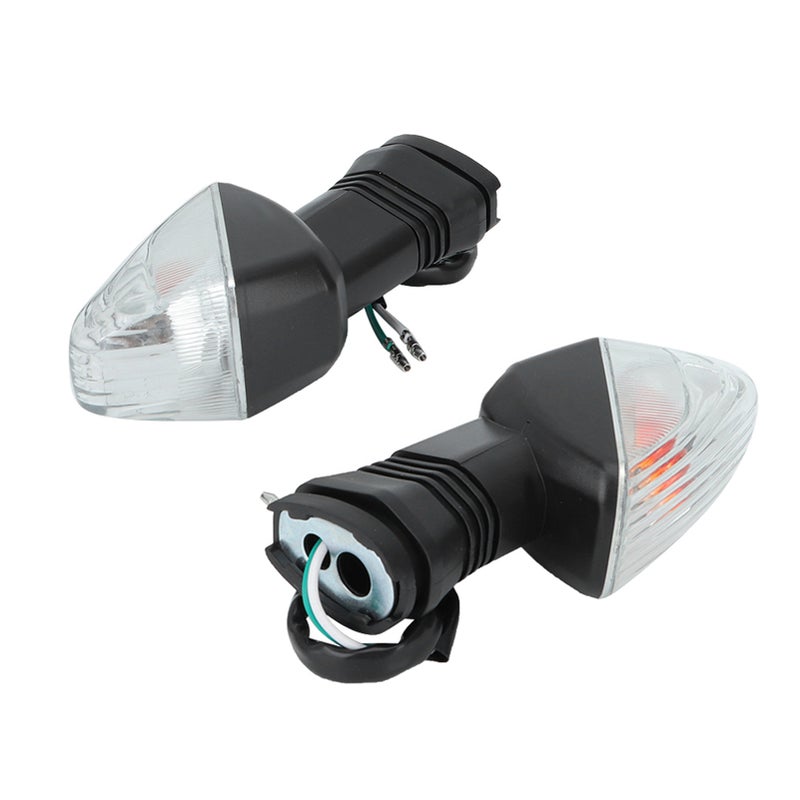Turn Signal Light Lamp Fit For KAWASAKI ZX 6R Motorcycle Modification Accessories(Black&Yellow) - Image 4