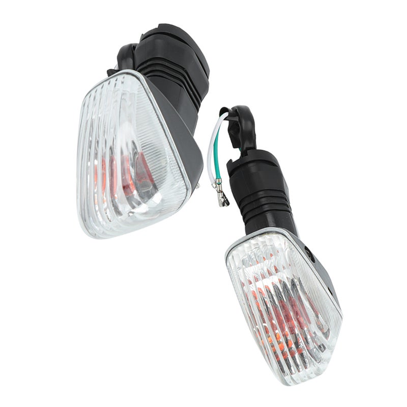 Turn Signal Light Lamp Fit For KAWASAKI ZX 6R Motorcycle Modification Accessories(Black&Yellow) - Image 3