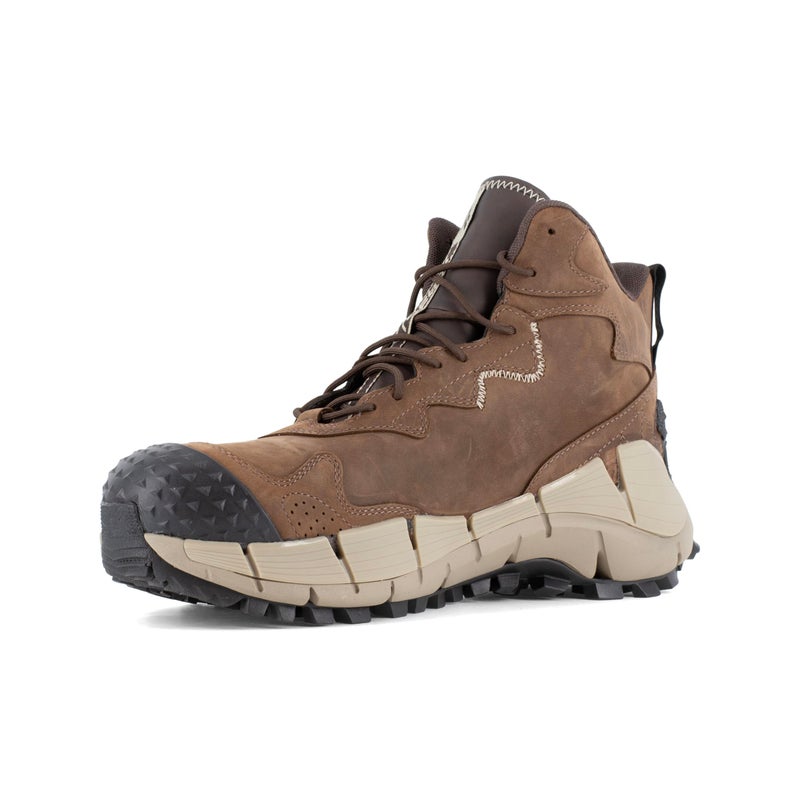 Reebok Work Men's Zig Kinetica Edge II Work Brown Composite Toe Boots - Image 5