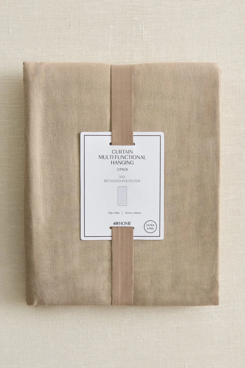 اتش اند ام ستائر متعددة الأطراف - عبوة من قطعتين