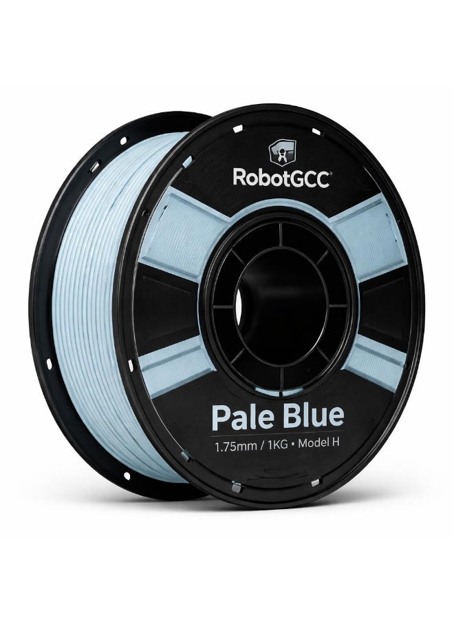 robotgcc PLA Basic Pale Blue 1.75mm 3D Printing Material 1KG Spool for FDM 3D Printer Smooth Extrusion Stable Diameter Low Warping Strong Layer Adhesion Easy Print High Precision Prototyping DIY Projects Educational Use Consistent Flow Reliable 3D Printing Material - Image 1
