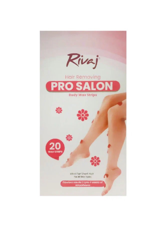 Rivaj UK Body Wax Strips 20pc