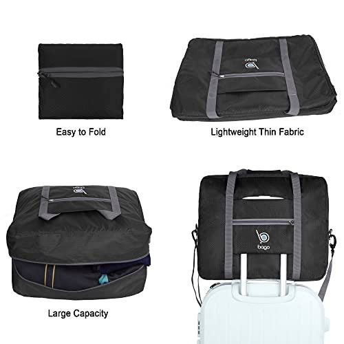 Bago Personal Item Travel Bag For Airlines Fits As 18x14x8 inches Travel Bag Spirit Frontier Airlines Foldable Duffle Bag For Travel Personal Item Bag Small Carry On Bag For Air Travel - Image 3