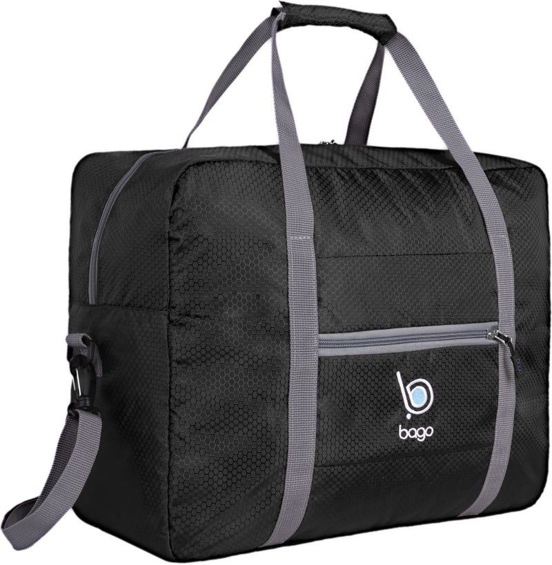 Bago Personal Item Travel Bag For Airlines Fits As 18x14x8 inches Travel Bag Spirit Frontier Airlines Foldable Duffle Bag For Travel Personal Item Bag Small Carry On Bag For Air Travel - Image 2