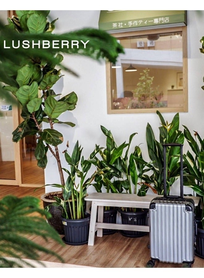 LUSHBERRY Business Luggage Premium Quality Medium Size - Image 5