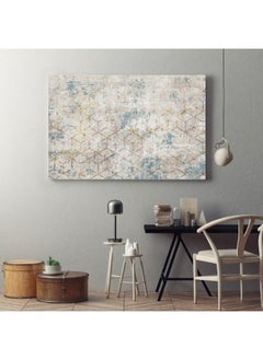 Home Gallery Home Gallery simple abstract line art pattern retro carpet Printed canvas wall art  - Image 2
