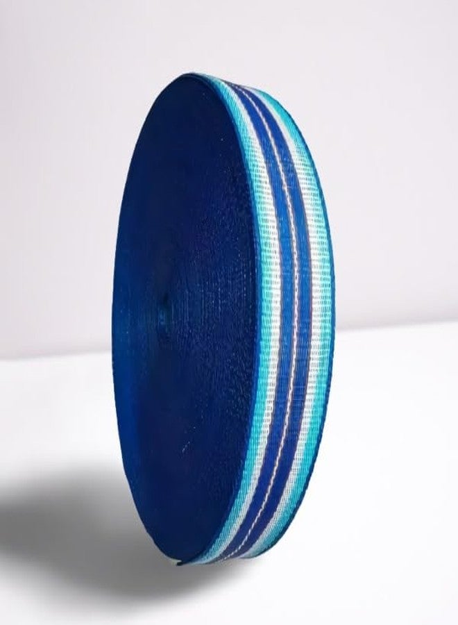 BASRAH NIWAR 2" inches Nylon Niwar Roll, Niwar Patta, Niwar Tape for Khat, Khatiya, Charpai, Bed, Chair, Folding Size (3 x 6) (Blue) - Image 3
