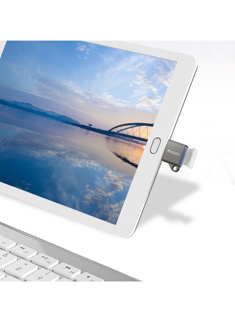 Yesido - GS08 Type-C to USB-A OTG Adapter - Image 1