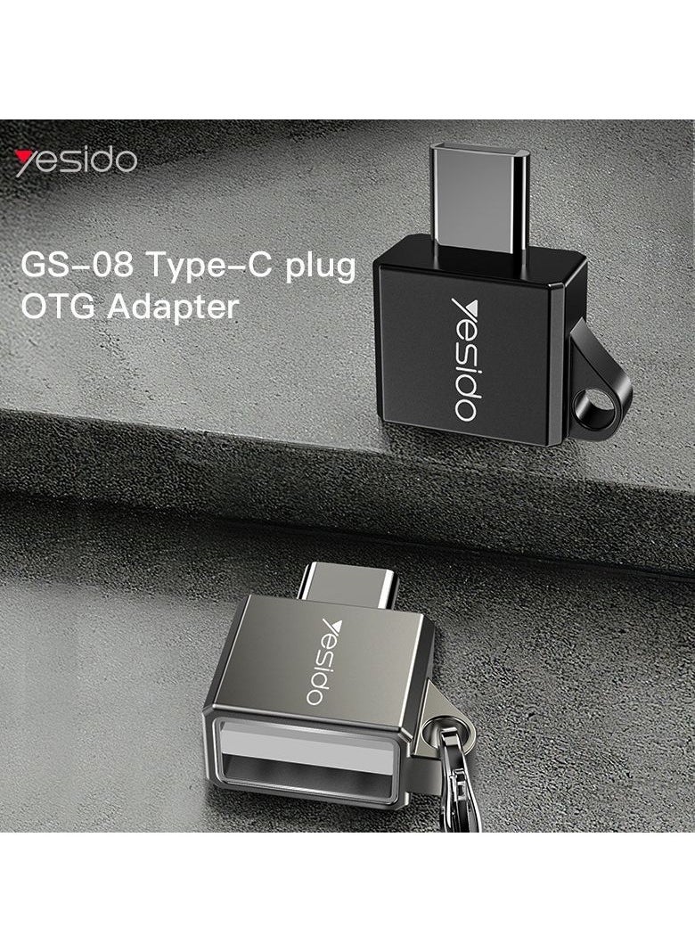 Yesido - GS08 Type-C to USB-A OTG Adapter - Image 1