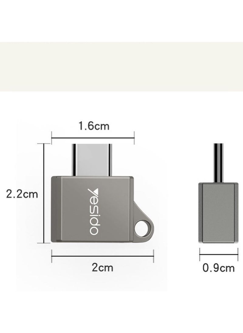 Yesido - GS08 Type-C to USB-A OTG Adapter - Image 1