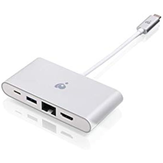 IOGEAR USB-C 4-IN-1 4K MULTI-PORT ADAPTER, GUH3C3PD