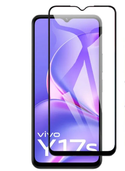 9d Tempered Glass Screen Protector Compatible With Vi Y17s