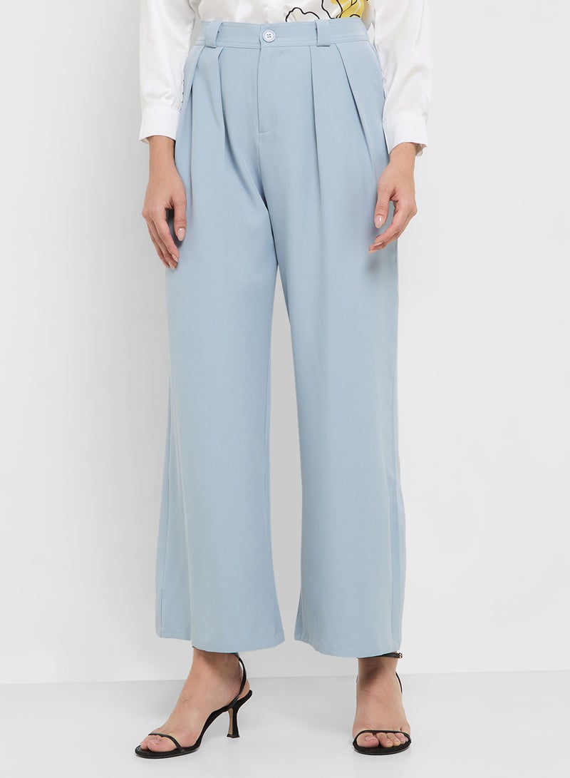 ELLA High Waist Wide Leg Trouser - Image 1