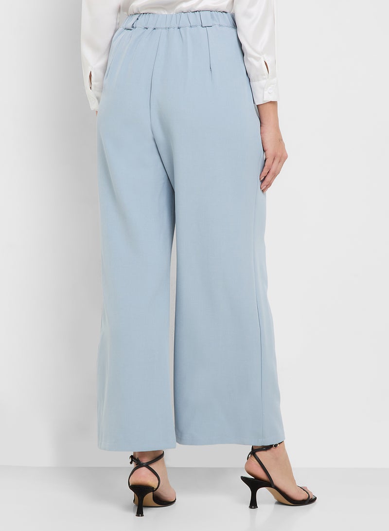 ELLA High Waist Wide Leg Trouser - Image 3