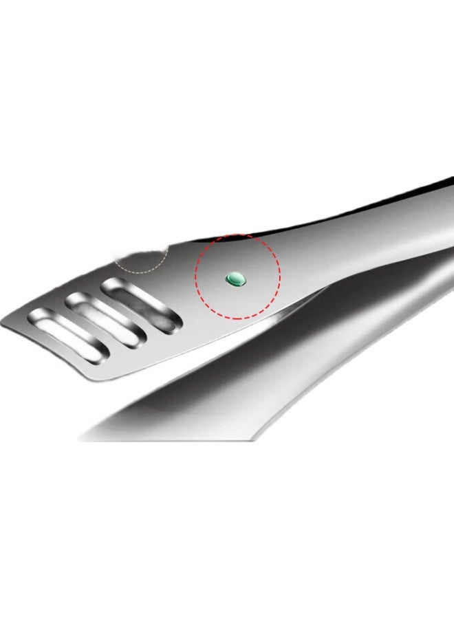 MAX COOK ميتشون (ماكس كوك) ملقط طعام من الفولاذ المقاوم للصدأ 316L، ملعقة، ملقط تقديم، ملقط كعك Mcpj2303 - Image 3