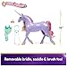 Unicorn Academy أكاديمية اليونيكورن قوة الصداقة هدايا عيد الفصح وايلدستار فكرة دمى ألعاب اليونيكورن للفتيات تتضمن سرج وركاب شفافين 11 - Image 4
