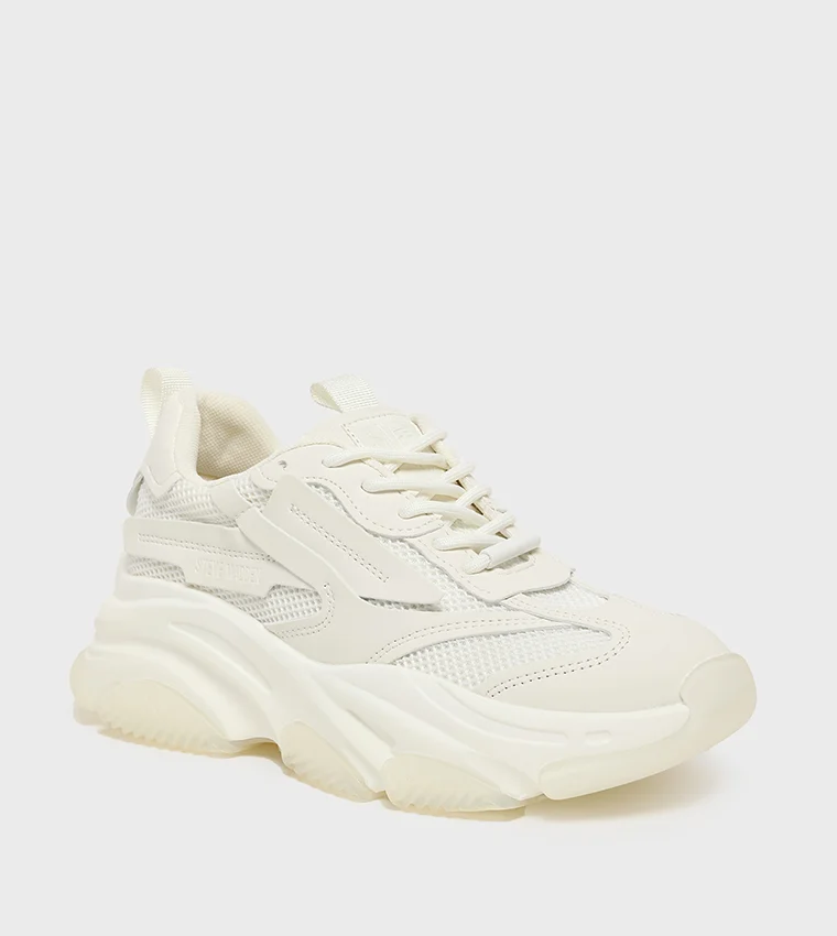 Steve Madden Possess White Men's Low-Top Sneakers