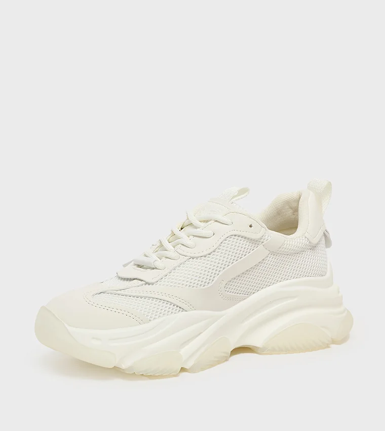 Steve Madden Possess White Men's Low-Top Sneakers