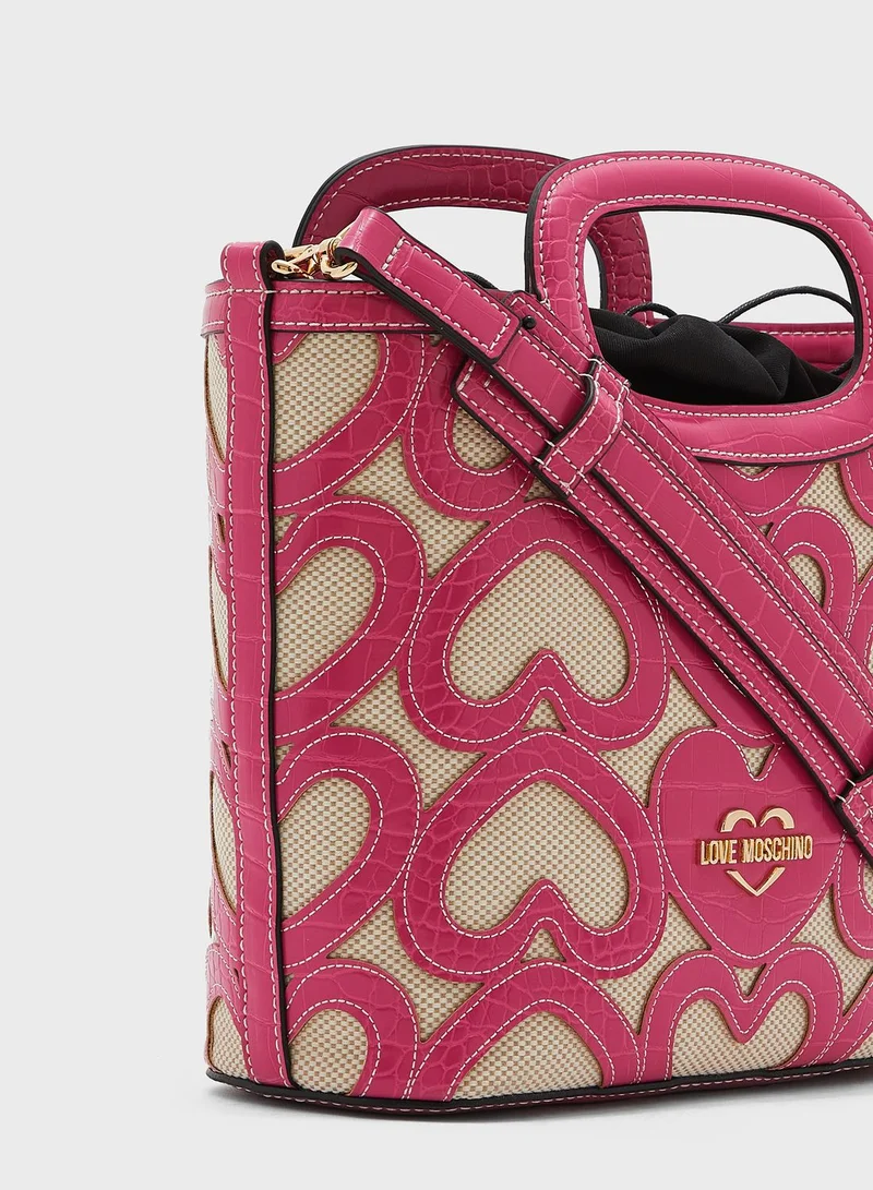 Love Moschino Top Handle Crossbody