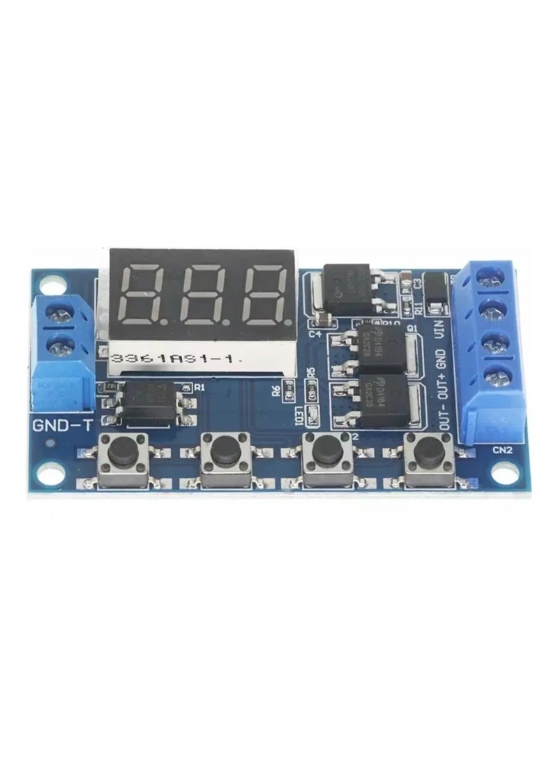 KW12 24V DC DIY وحدة الدائرة - مزدوجة MOS الرقمية الترابط مع عرض درجة الحرارة والموقت الداخلي - Image 2