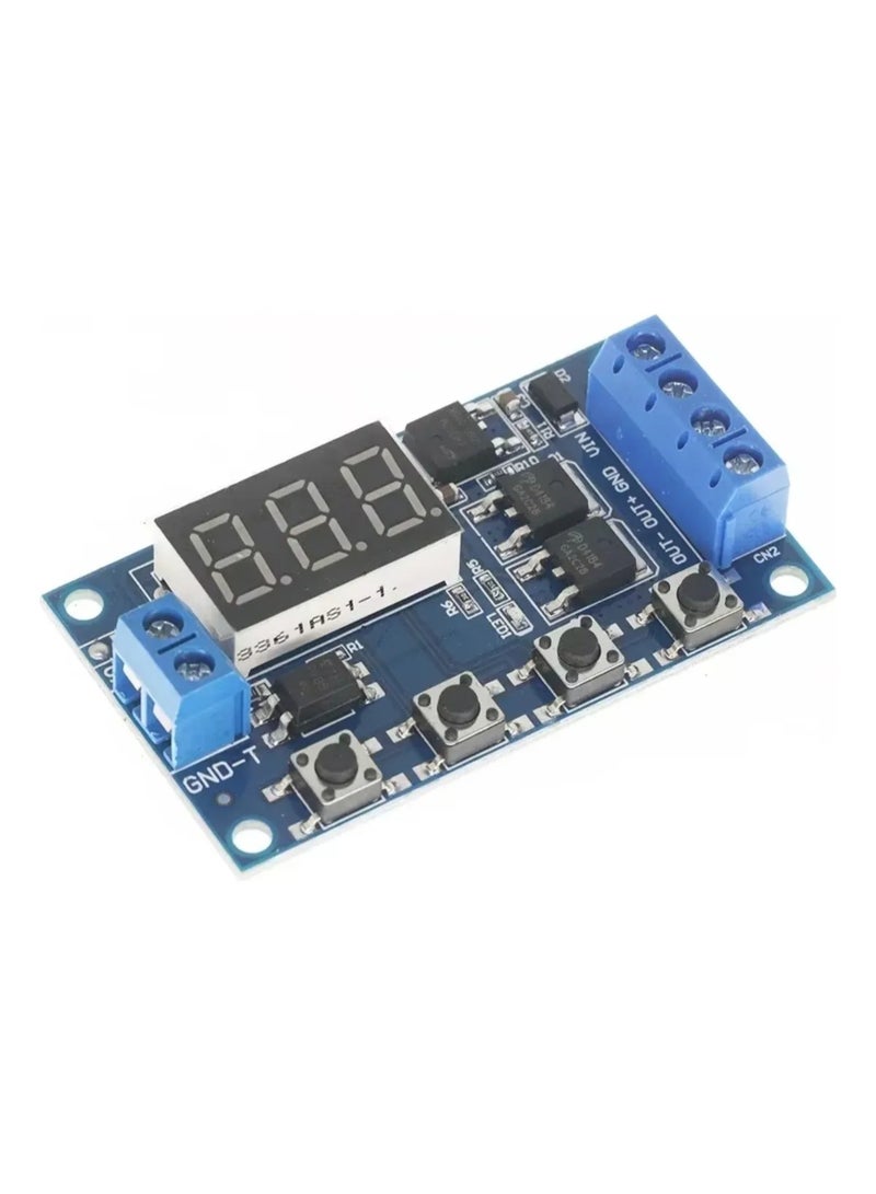 KW12 24V DC DIY وحدة الدائرة - مزدوجة MOS الرقمية الترابط مع عرض درجة الحرارة والموقت الداخلي - Image 4